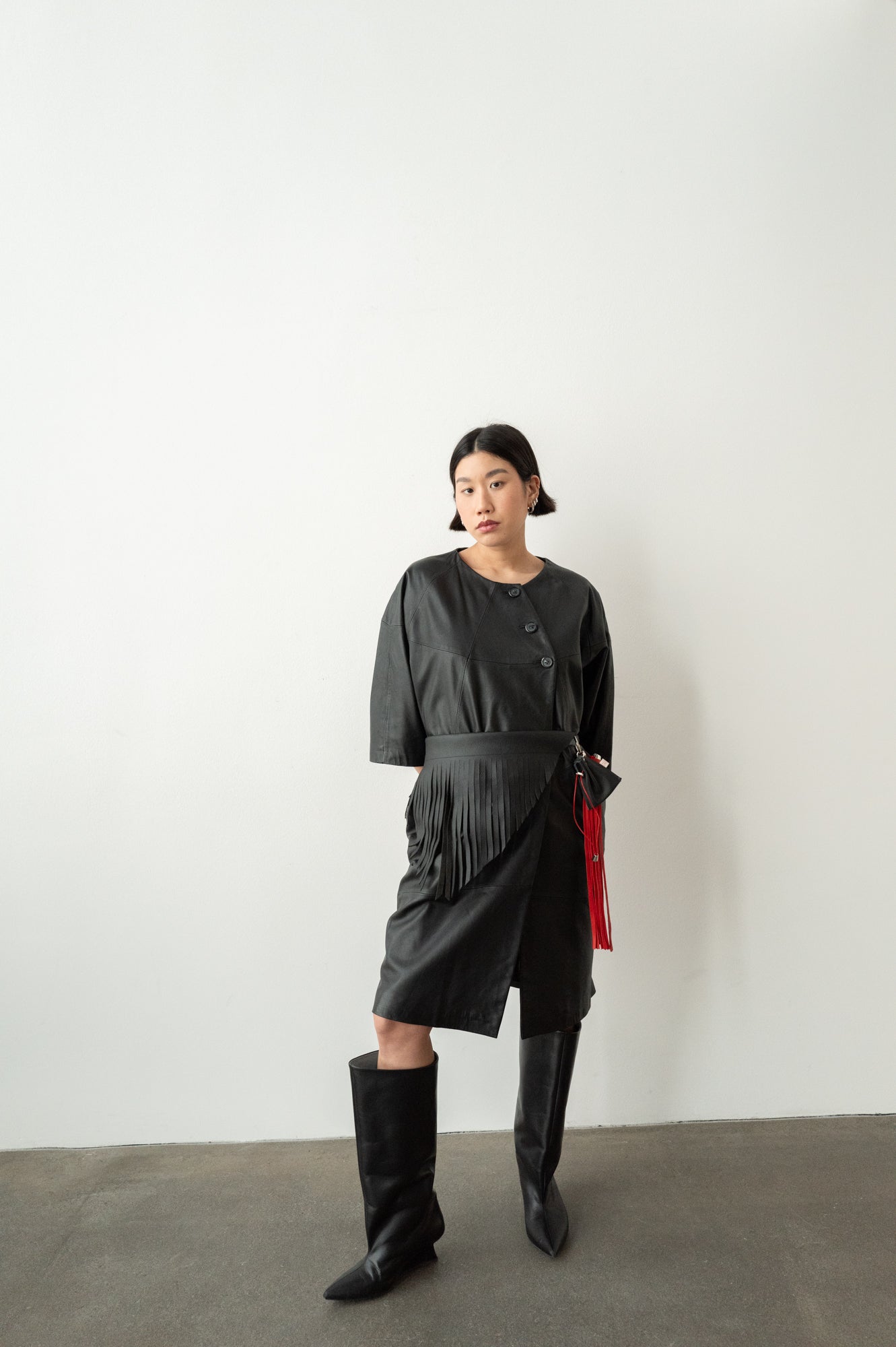 "FRINGES BELT" add on