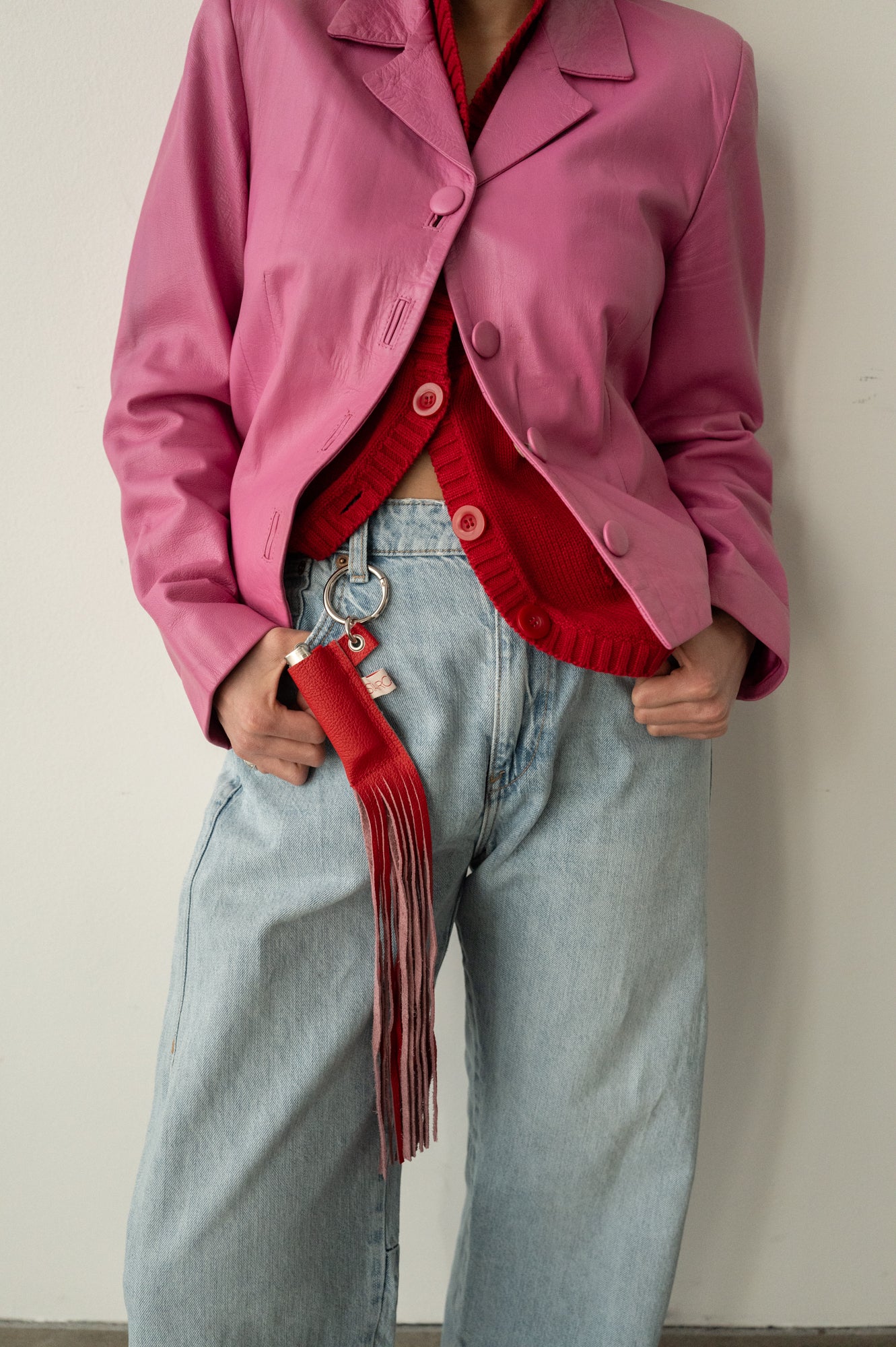 "LIGHTER BAG" w/ fringes