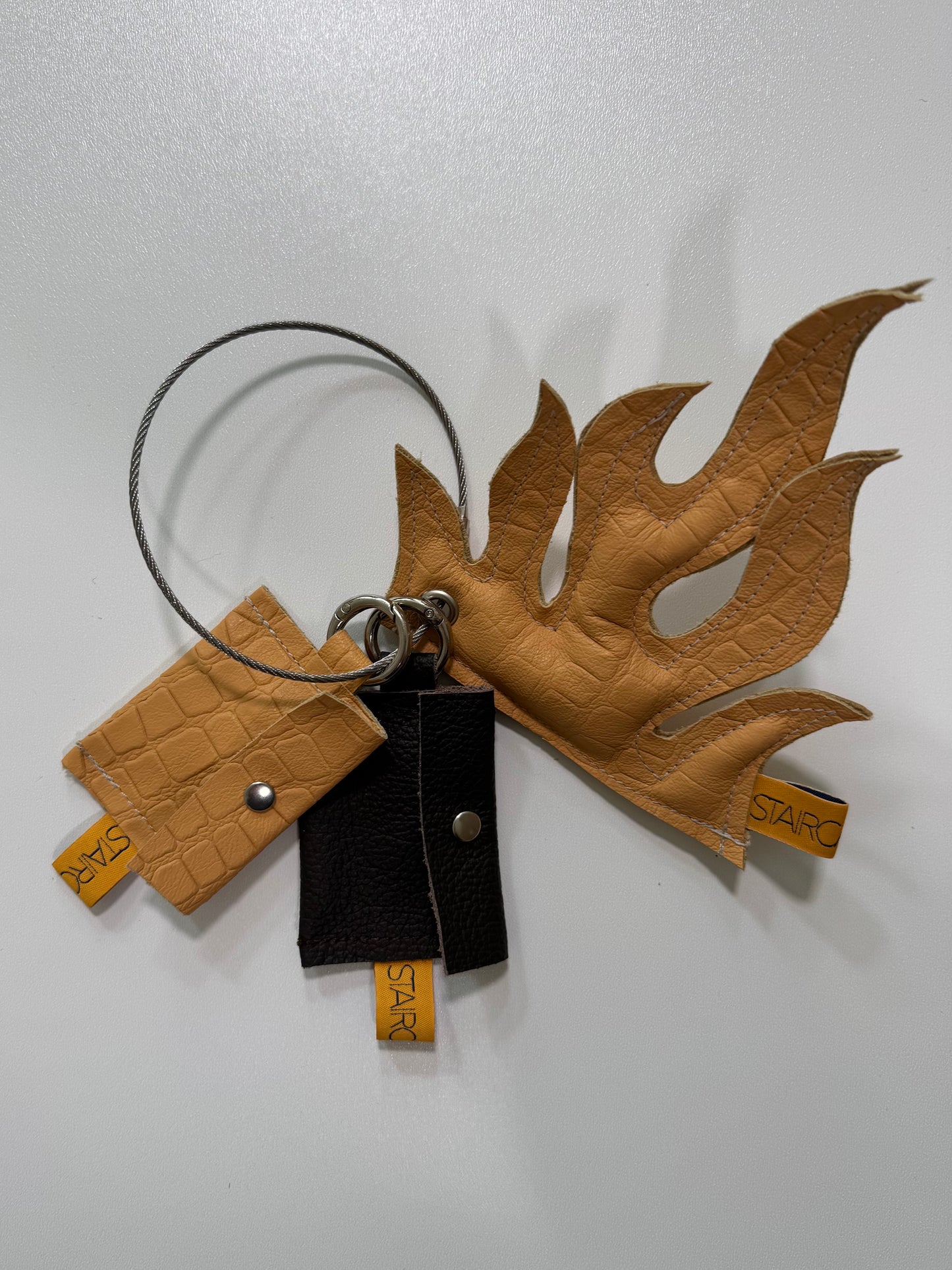 "KEY FLAME CHAIN" & "HIDDEN FLAME" Charm